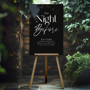 Dîner de répétition moderne Accueil noir