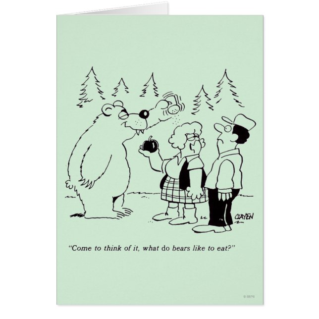 Dîner d'ours (Devant)
