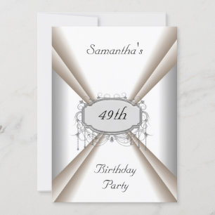 Diner Fête Anniversaire Invitation Ajouter vos dét