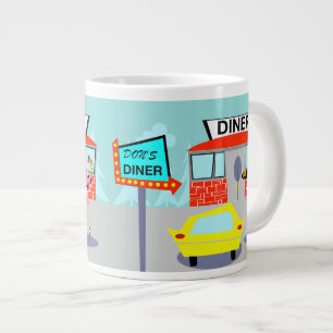 Diner Jumbo Mug des années 1950