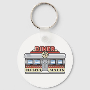 Diner Keychain