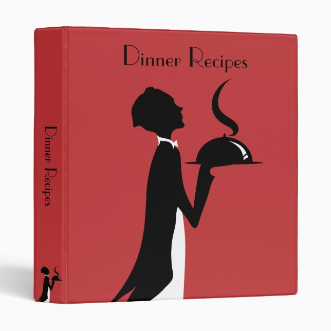 Diner Recettes Très Classeur (Devant/Côté)