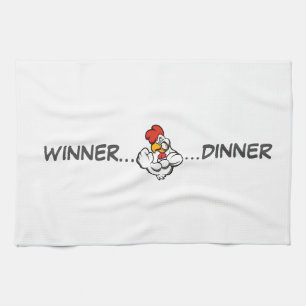 Dîner "Winner" Serviettes Grill Effort olympique