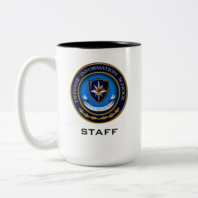 DINFOS Two-Tone COFFEE MUG (Left)