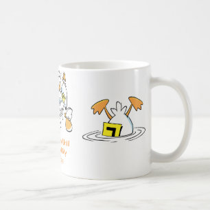 Ding Duck Coffee Cartoon Mug