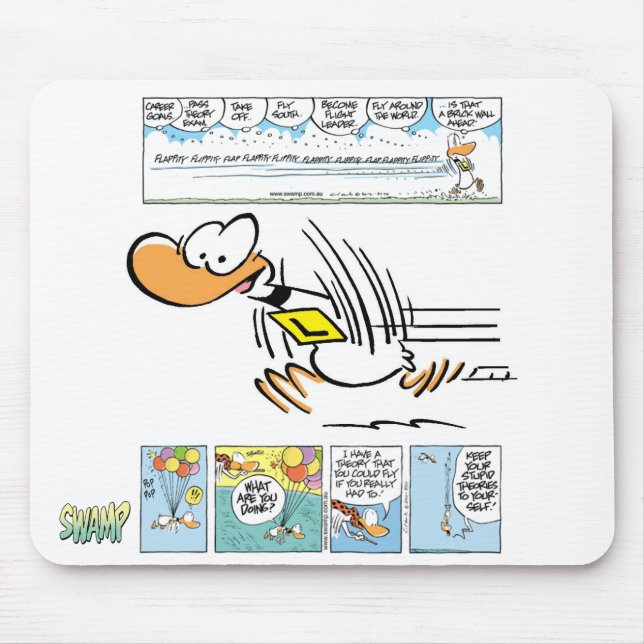 Ding Duck Mousepad (Front)