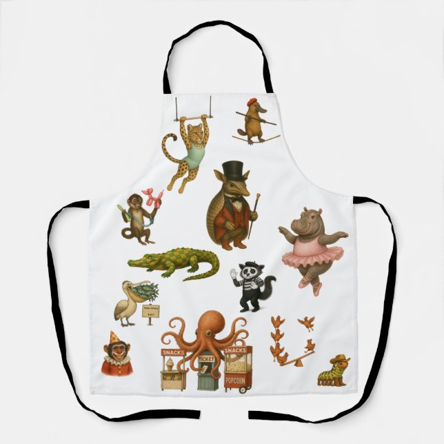 Dingaling Bros Circus acts Apron (Front)