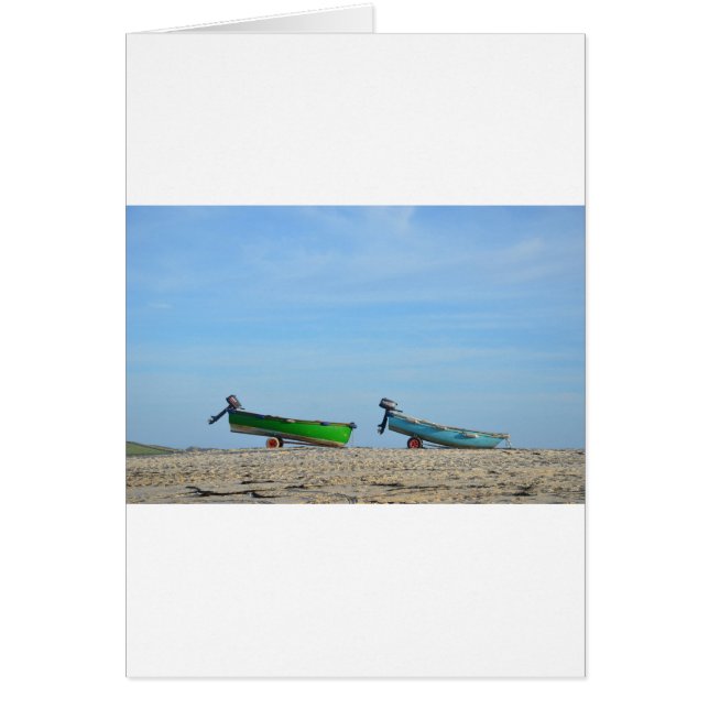 Dinghies On A Beach (Front)