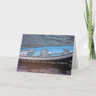 DINGHY Greeting Card