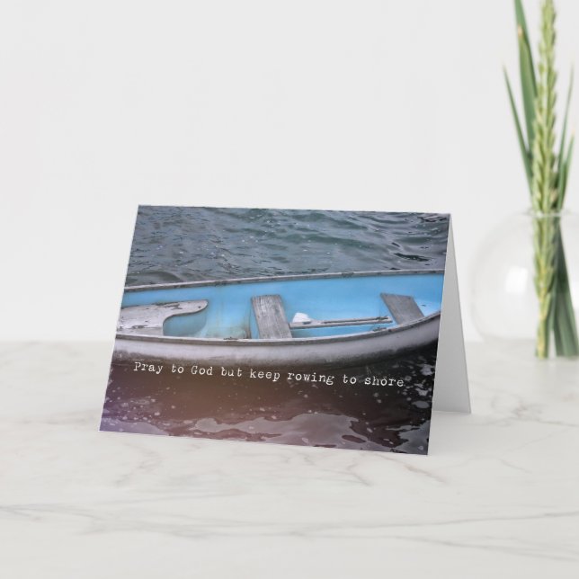 DINGHY Greeting Card (Front)