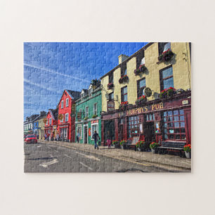 Dingle Irlande, Puzzle coloré Strand Street