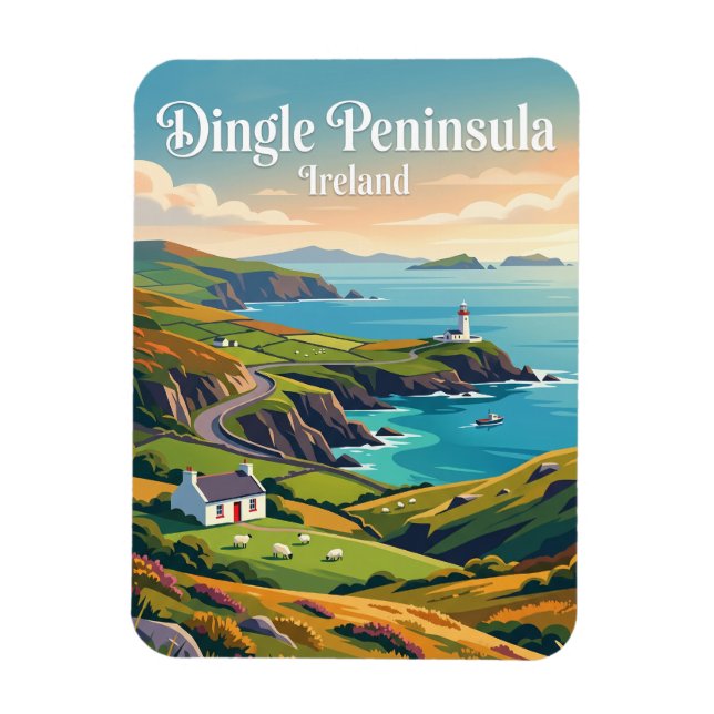 Dingle Peninsula Ireland Magnet (Vertical)