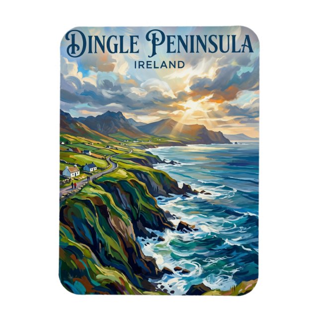 Dingle Peninsula Ireland Magnet (Vertical)