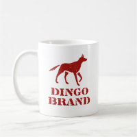 Dingo Brand Flour Vintage Stencil Print