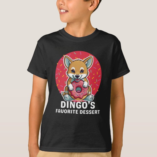 Dingo's Favourite Dessert T-Shirt (Front)