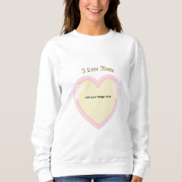 Dingus Bows & Heart Personalized Sweatshirt
