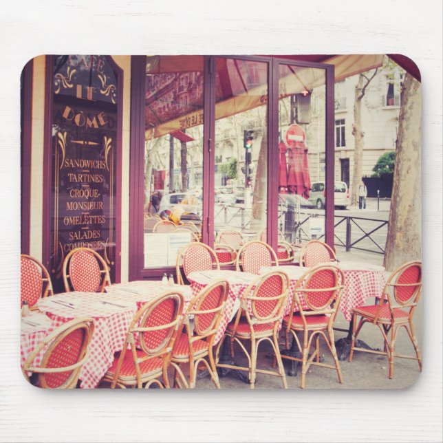 Dining In Paris Al Fresco Mouse Pad (Front)