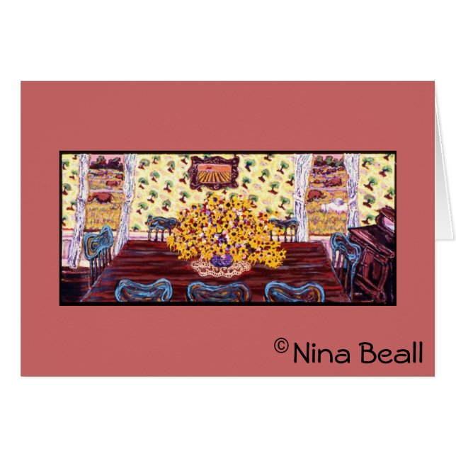 "Dining Room at the Farm," by Nina Beall (Front Horizontal)