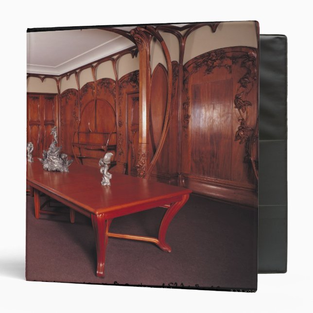 Dining Room belonging to Adrien Benard Binder (Front/Inside)