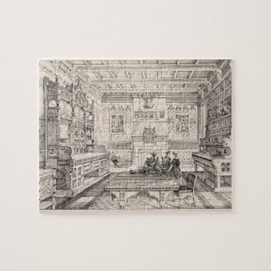 Dining Room, from 'Examples of Ancient and Modern Jigsaw Puzzle