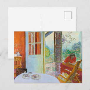 Dining Room in the Country Paul Bonnard Postcard