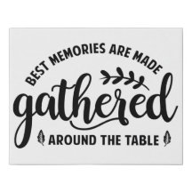 Dining Room Wall Art Memories Made Around Table