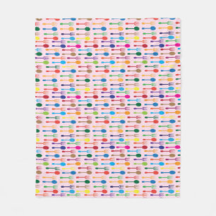 Dining Texture Fleece Blanket