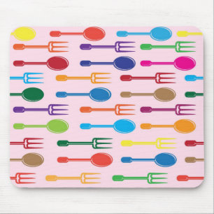 Dining Texture Mouse Pad