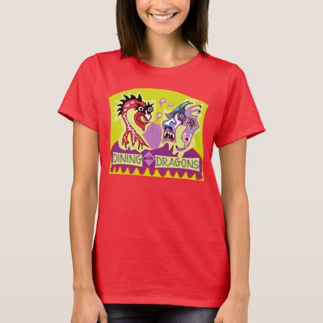 Dining with Dragons T-Shirt (Front)