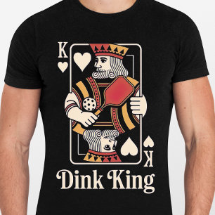 Dink King - Drôle Pickleball Love Tshirt