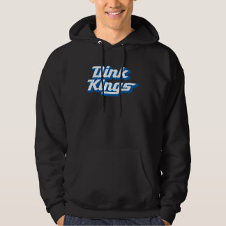 Dink Kings  Cute Pickleball Team 80s Pickle Ball R Hoodie