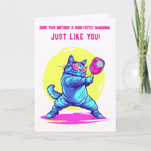 Dink Like a Cat Holiday Card