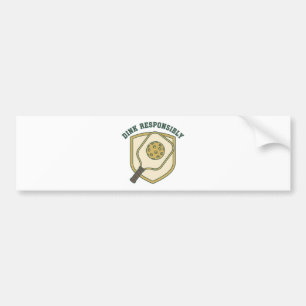 Dink Responsibly Bumper Sticker
