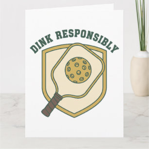 Dink Responsibly Thank You Card