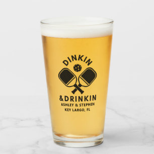 Dinkin & Drinkin Pint Glass