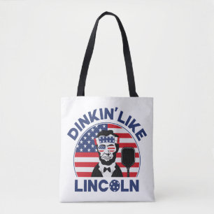 Dinkin Like Lincoln Tote Bag