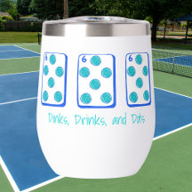Dinks Boissons Points Pickleball Mahjong Personnal