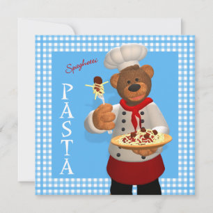 Dinky Bears Chef: Pasta
