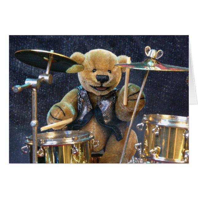Dinky Bears Drummer (Front Horizontal)