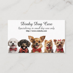 Dinky Dog Care Business Card