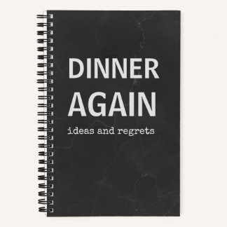 Dinner Again Recipe Book | Kitchen Notebook