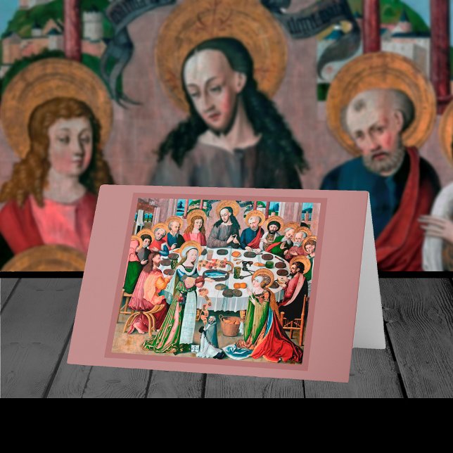 Dinner at Bethany (M 055) Card (Creator Uploaded)