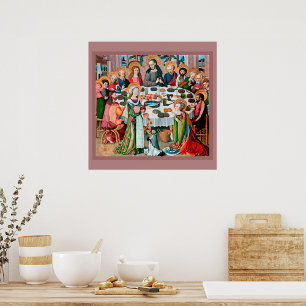 Dinner at Bethany (M 055) Poster