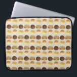 Dinner Bread Rolls Buns Bakery Baker Chef Foodie Laptop Sleeve<br><div class="desc">Illustration features a delicious assortment of dinner bread rolls (classic dinner roll, kaiser roll, pumpernickel roll, and whole wheat roll with oats). Ideal for your favourite foodie! This food design is also available on other products. Lots of other foodie-themed illustrations are also available. Don't see what you're looking for? Need...</div>
