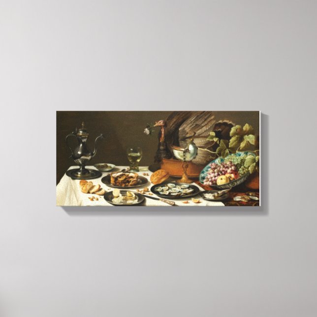 Dinner Canvas Print (Front)