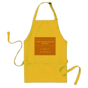 Dinner Choices apron