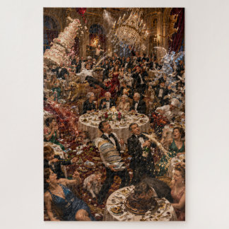 Dinner Disaster – Premium 1000 Piece Chaos  Jigsaw Puzzle
