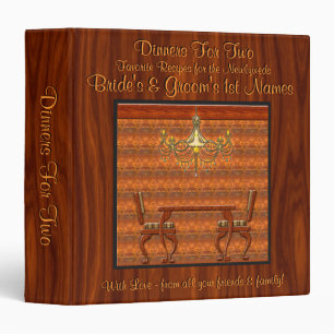 Dinner For Two (Personalized Recipe Book) Binder