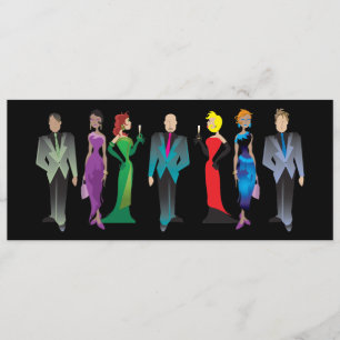 Dinner Guests Custom Invitation