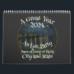 Dinner Happy Hour Girls Boys Night Out 2024 Wine Calendar<br><div class="desc">PrimAlaska Apparel.</div>